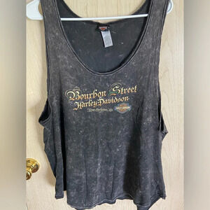 Harley Davidson Bourbon Street New Orleans Tank Top Sz 3X